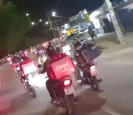 Protesto de motoboys