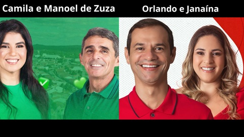 Camila, Manoel de Zuza, Orlando e Janaína