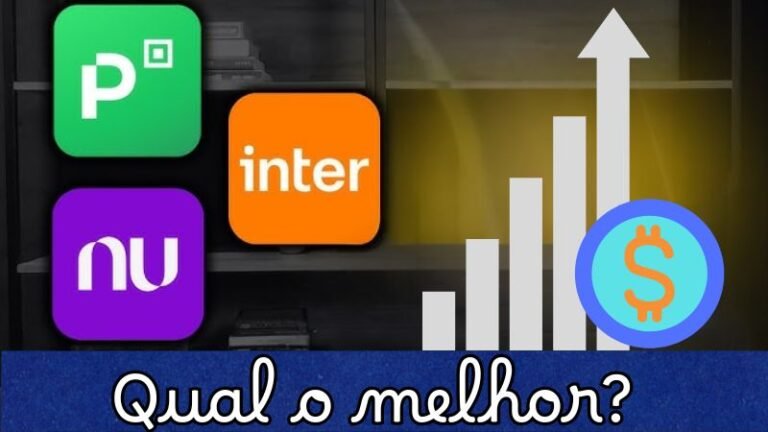 Quanto rende deixar R$ 10 mil no PicPay, Nubank ou Inter?