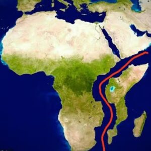 Continente africano pode se dividir e surgir novo oceano