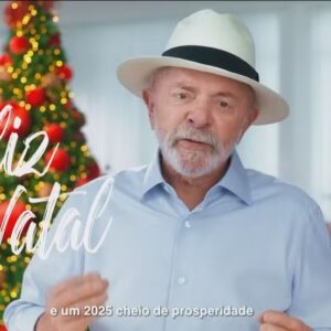 Em pronunciamento de Natal, Lula fala em futuro sem fome