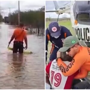 Barragem rompe após chuvas e deixa moradores ilhados