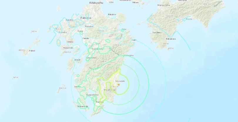 Terremoto de magnitude 6,8 ​​atinge sul do Japão e alerta de tsunami é emitido