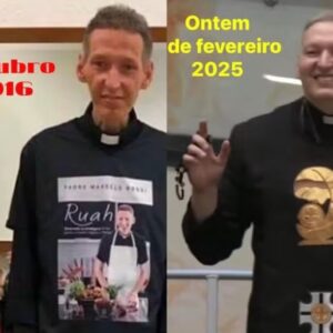 Padre Marcelo Rossi mostra antes e depois de depressão: ‘Não é frescura’