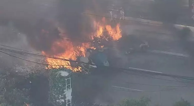 Queda de avião em São Paulo