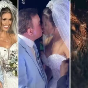 Casamento de Amado Batista com a Miss Calita; veja detalhes da cerimônia religiosa