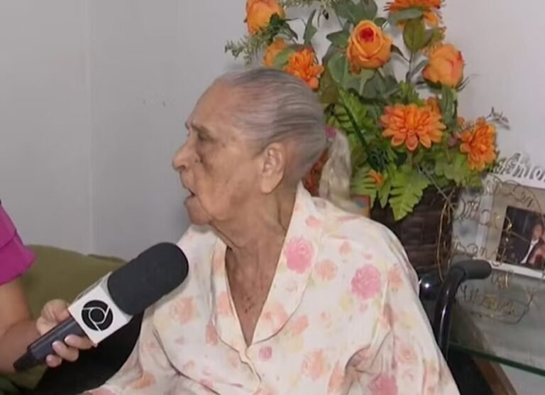 Paraibana de 110 anos.