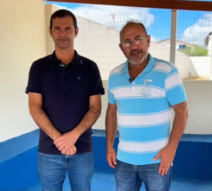Prefeito Orlando com o vereador Juscelino