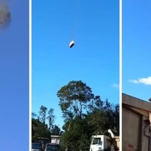 Balão pega fogo durante passeio e cai; há ao menos 8 mortos