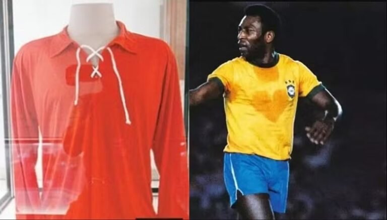 Camisa vermelha da seleção