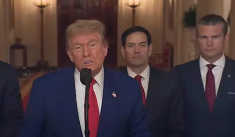 Presidente Trump anuncia cessar-fogo entre Israel e Irã