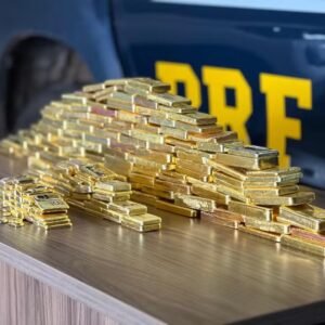 PRF apreende quantidade de ouro que é a maior da história do país