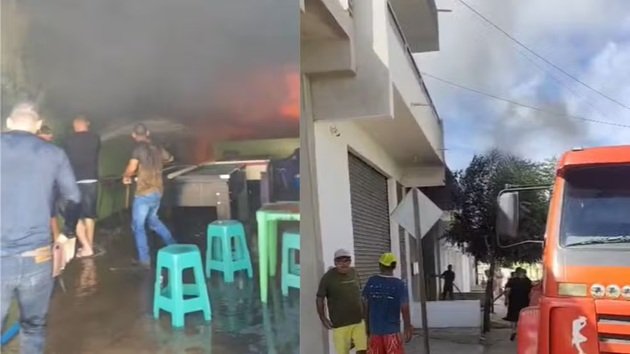 Homem incendeia casa e bar após namorada recusar proposta de relacionamento a três no Sertão da PB