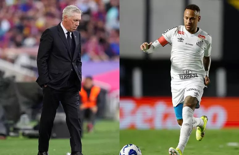 O que Ancelotti já falou sobre Neymar? Veja declarações do novo treinador da Seleção Brasileira
