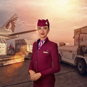 Qatar Cargo apresentará Sama, a primeira tripulante de cabine digital com IA do mundo