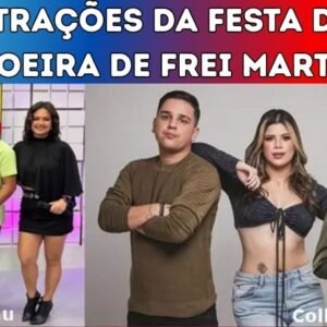 Divulgada as atrações musicais da festa da padroeira de Frei Martinho