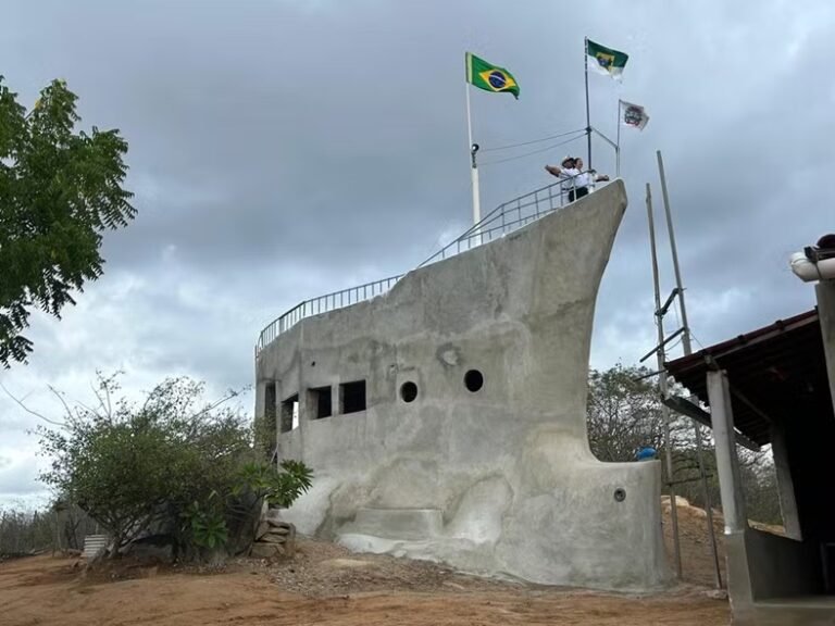 Réplica do Titanic, em Santa Cruz