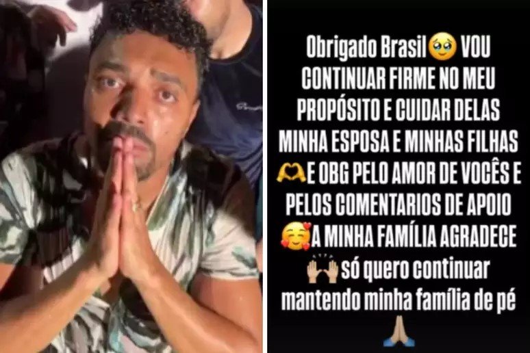 Tirullipa agradece acolhimento após traição: ‘Quero manter minha família de pé’