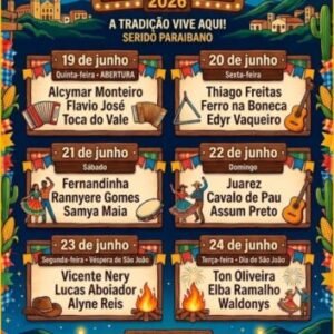 Cuité divulga a Programação do São João 2026 