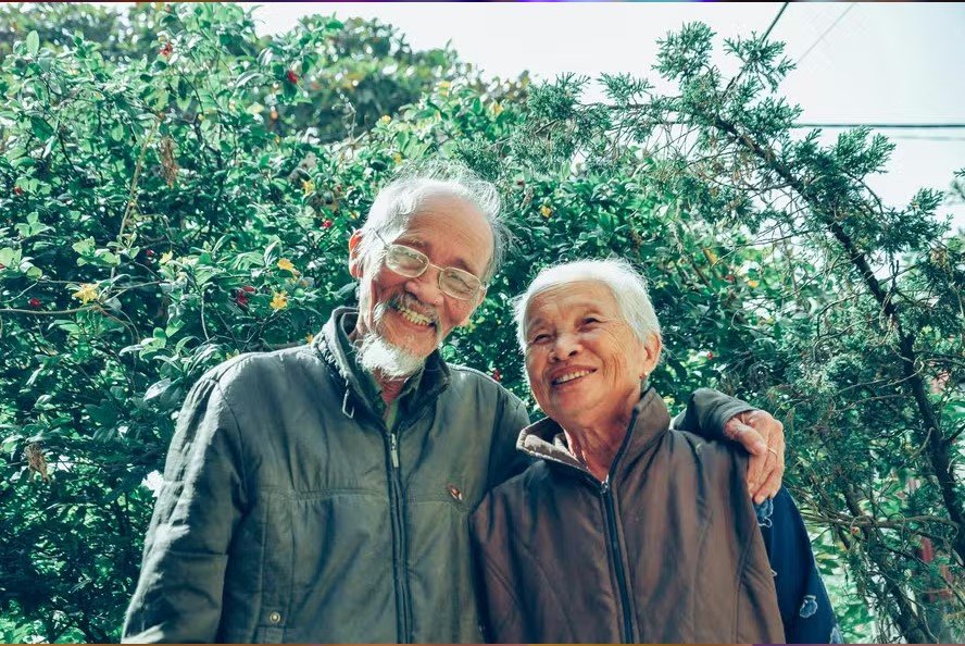 Casal idoso