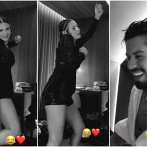 Zé Felipe ganha ‘dancinha sensual’ de Ana Castela após prêmio e cai na risada