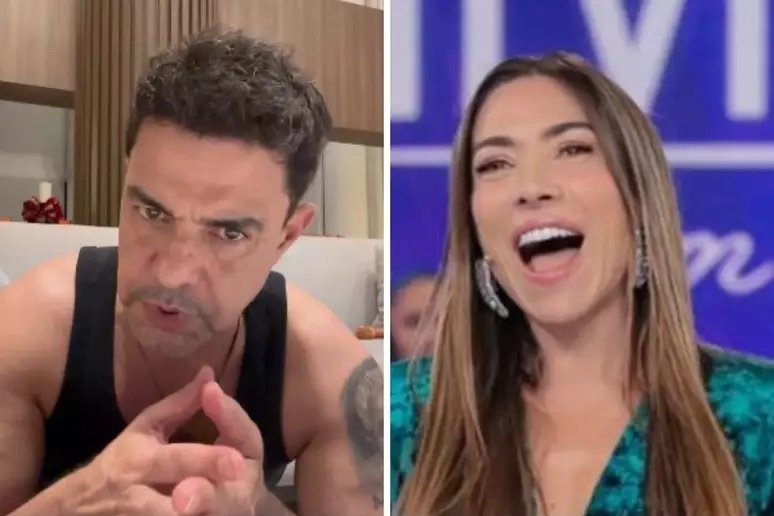 Zezé di Camargo e Patrícia Abravanel