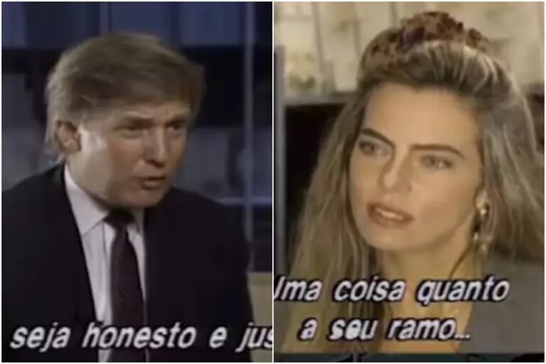 Bruna e Trump