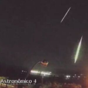Dois meteoros em um minuto: sequência rara ilumina o céu do Rio Grande do Sul