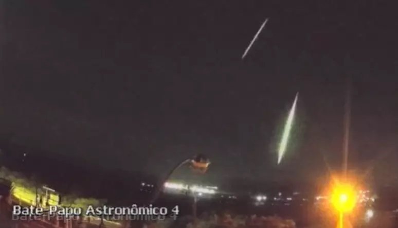 Dois meteoros em um minuto: sequência rara ilumina o céu do Rio Grande do Sul