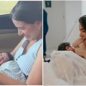 Médica que fez parto do próprio filho em carro em movimento utilizou pano de prato para cobrir bebê