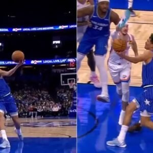 Jogador usa tênis para impedir cesta de adversário na NBA