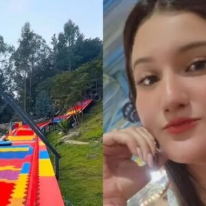 Mulher diz estar com medo antes de cair de tobogã e morrer