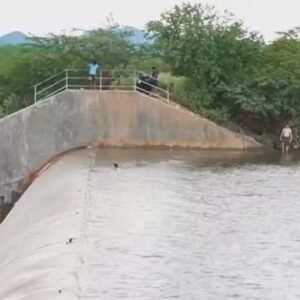Após seis anos, Barragem da Farinha volta a transbordar, no Sertão da Paraíba