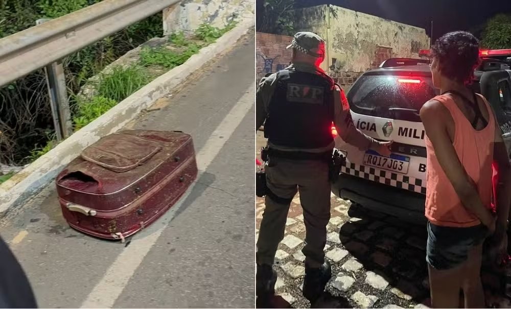 Polícia prende suspeita de matar e esconder corpo de mulher em mala de viagem em Mossoró