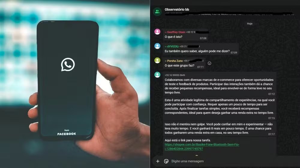 Golpe da renda extra: como funciona a promessa das ‘tarefas remuneradas’