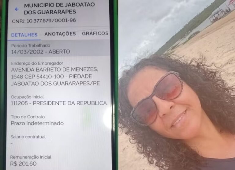 Técnica de enfermagem é registrada como presidente da República há 24 anos e descobre erro ao procurar emprego