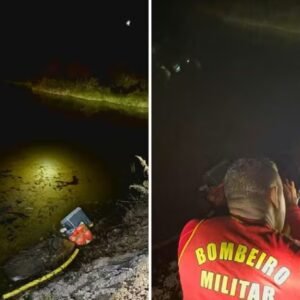 Seis pessoas morrem após carro cair em represa