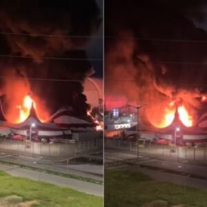 Incêndio destrói Circo do Tirullipa em Natal