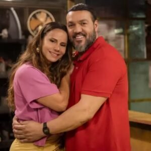 Viviane Araújo revela incômodo ao beijar Belo em ‘Três Graças’