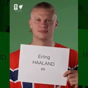 Jornalistas na TV preferem pronunciar errado o nome de Haaland para evitar risos