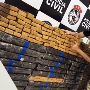 Cerca de 400 kg de drogas vindas do Paraguai são apreendidos em Campina Grande