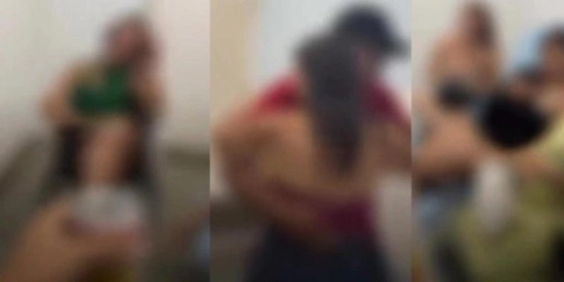 Grupo é filmado dançando forró e consumindo cerveja dentro de hospital em Coremas