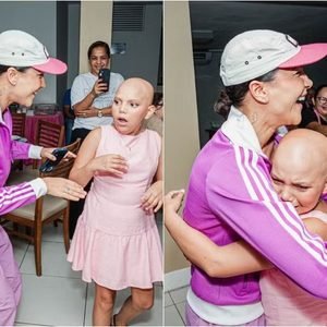 Michele Andrade surpreende fã de 14 anos com câncer em festa de aniversário em Natal: ‘Uma noite linda’