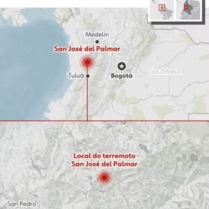 Terremoto de magnitude 7,4 atinge a Colômbia, derruba prédios e mata 132; há pessoas sob escombros