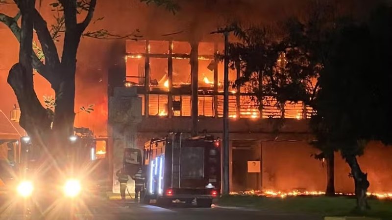 Incêndio na UFPE